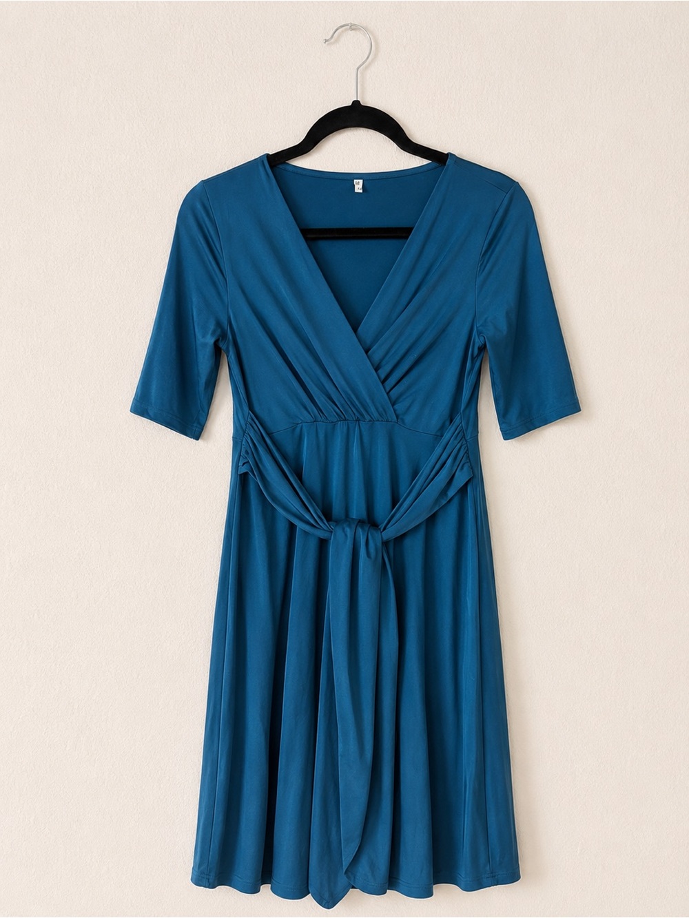 Mother Bee Maternity Wrap Midi Dress